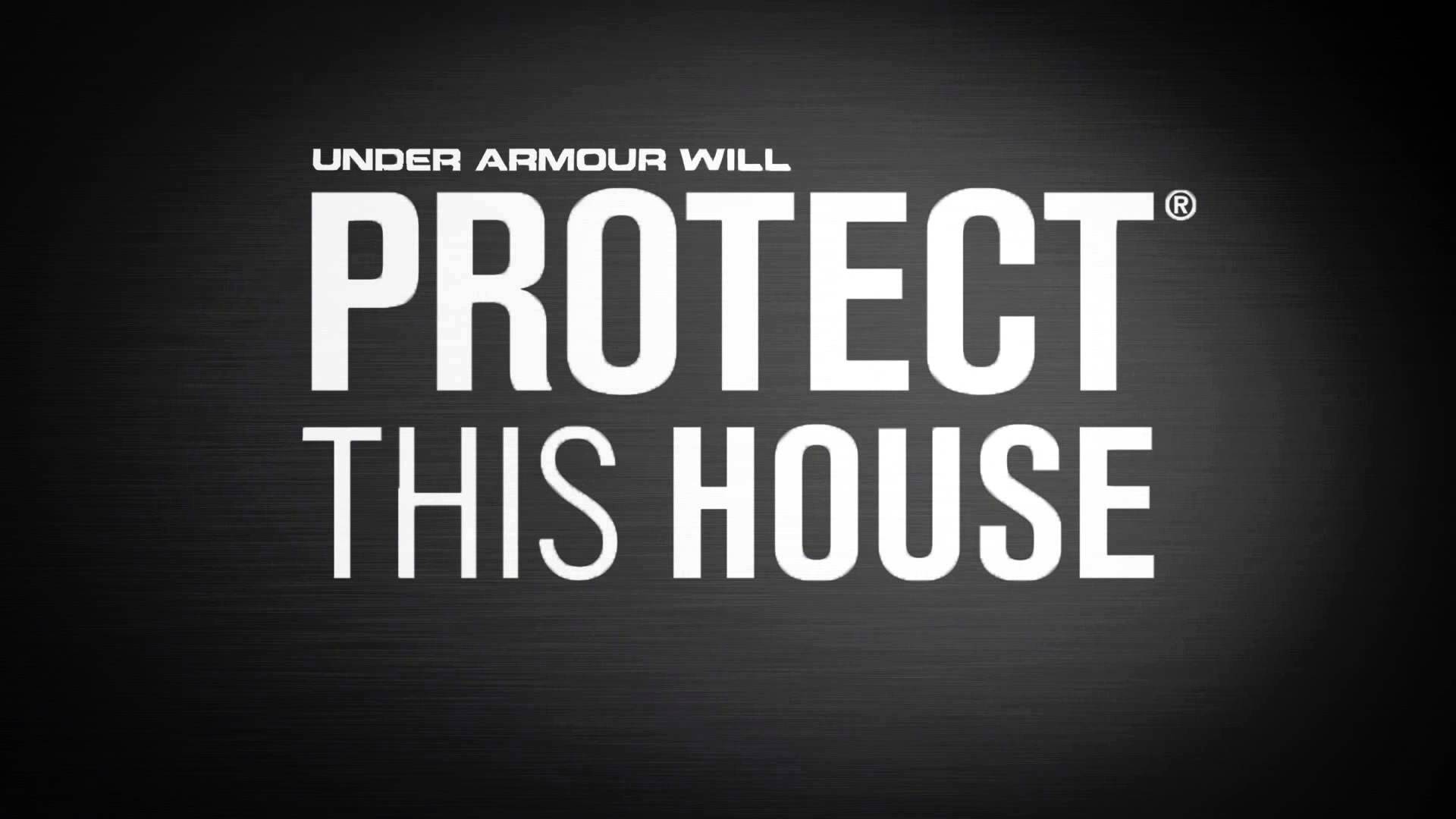 under armour i will protect this house